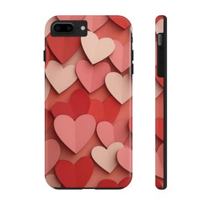 Valentine&#39;s Day Heart Phone Cases, Love Gift, Cute Phone Accessories, Tough Protective Cover, Heart Pattern, Romantic Present