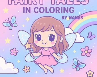 Fairy Tale Coloring for Kids | Fantasy Princess & Magical Creatures Printable | Storybook Art for Homeschool