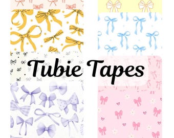 Bows Medical Adhesive Tape - Tubie Tape - G Tube - NG Tube - NJ Tube - GJ Tube - Oxygen Tube - Picc Line - Peg - Cvc - Spc - Central Line