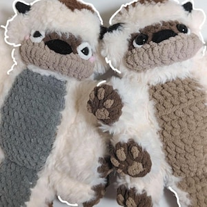 Appa Crochet Pattern: Avatar the Last Airbender Amigurumi (PDF File)