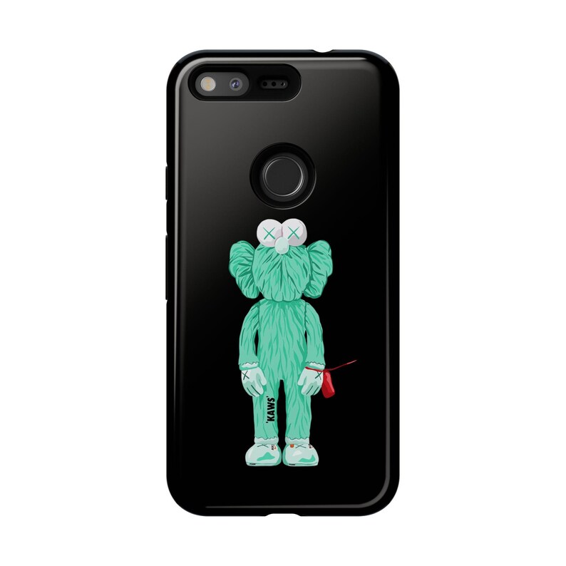 KAWS Inspired Phone Case: Dual Layer Protective Cover (Glossy/Matte) image 15