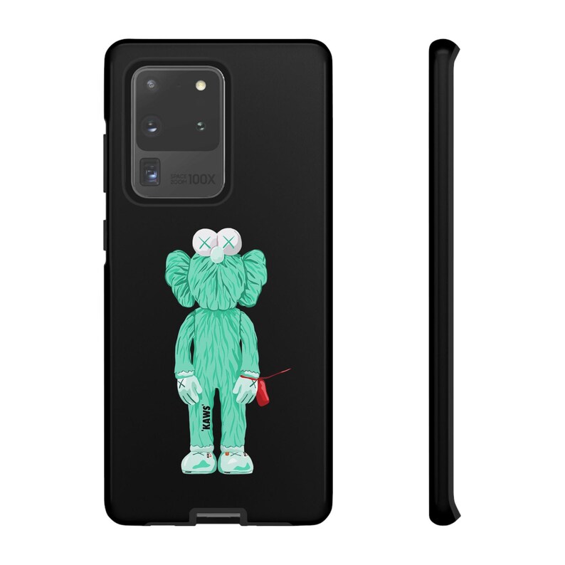 KAWS Inspired Phone Case: Dual Layer Protective Cover (Glossy/Matte) image 20