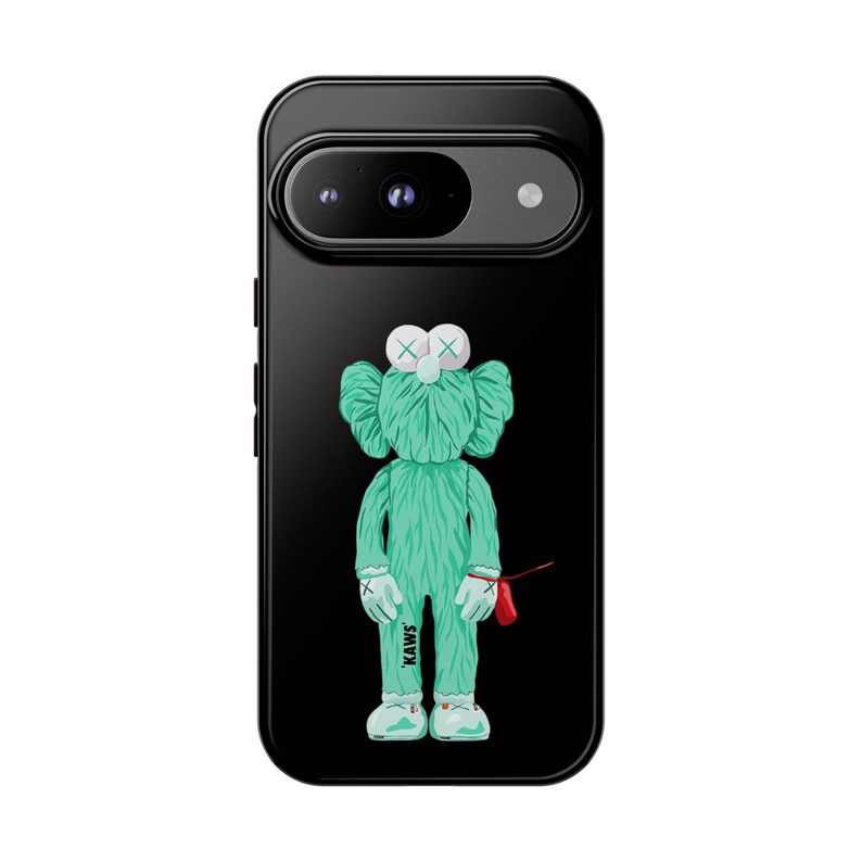 KAWS Inspired Phone Case: Dual Layer Protective Cover (Glossy/Matte) image 10