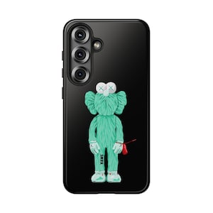 KAWS Inspired Phone Case: Dual Layer Protective Cover (Glossy/Matte) image 16