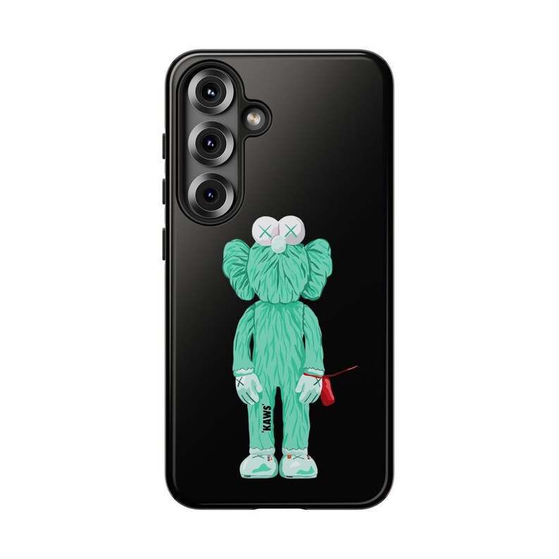 KAWS Inspired Phone Case: Dual Layer Protective Cover (Glossy/Matte) image 16
