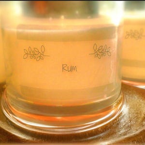 Men’s Rum candle