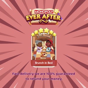 Monopoly_ Go Sticker Brunch in Bed 6 Stars Set 19