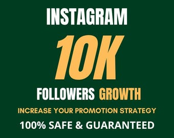 Guida alla crescita su Instagram - Ottieni 10.000 follower - Migliora la tua strategia di promozione - Calendario dei contenuti - Strategia di nicchia