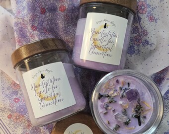 Manifestation Candle for Spiritual Connection