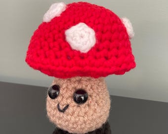 Amigurumi Mushroom Crochet Pattern: Easy Beginner Tutorial (PDF Pattern) - Homemade Decor or Gift