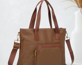 EleganceOn-The-Go Tote & Reise-Schultertasche