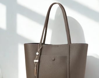 Elegante Kunstleder Schulter Tragetasche - Jeden Tag stilvolle Handtasche für Frauen