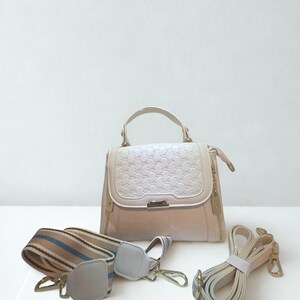 Luxury Pattern Mini Shoulder Bag – Designer-Style Crossbody Purse with Gold Hardware image 7