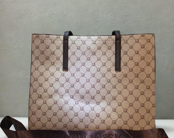Elegante Monogramm-Einkaufstasche mit abnehmbarem Riemen - Luxus-Handtasche für den Alltag