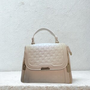 Luxury Pattern Mini Shoulder Bag – Designer-Style Crossbody Purse with Gold Hardware image 6