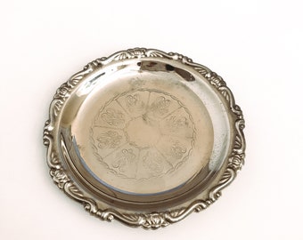 Vintage Silver Plated Dish