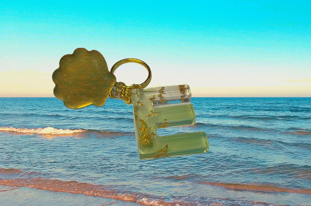 Letter E Keychain - Etsy