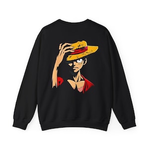 Luffy's Stares - Unisex Heavy Blend Crewneck Sweatshirt