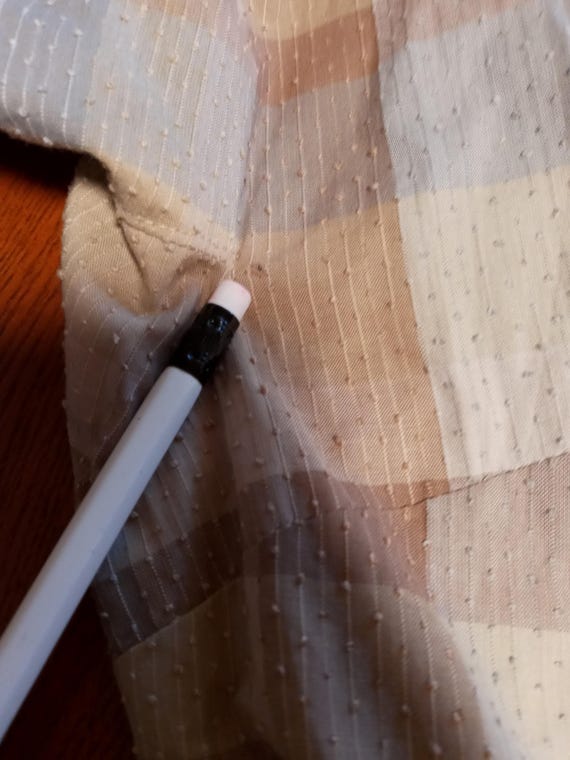 Vintage 50s Jonathan Logan tiny button front plai… - image 11