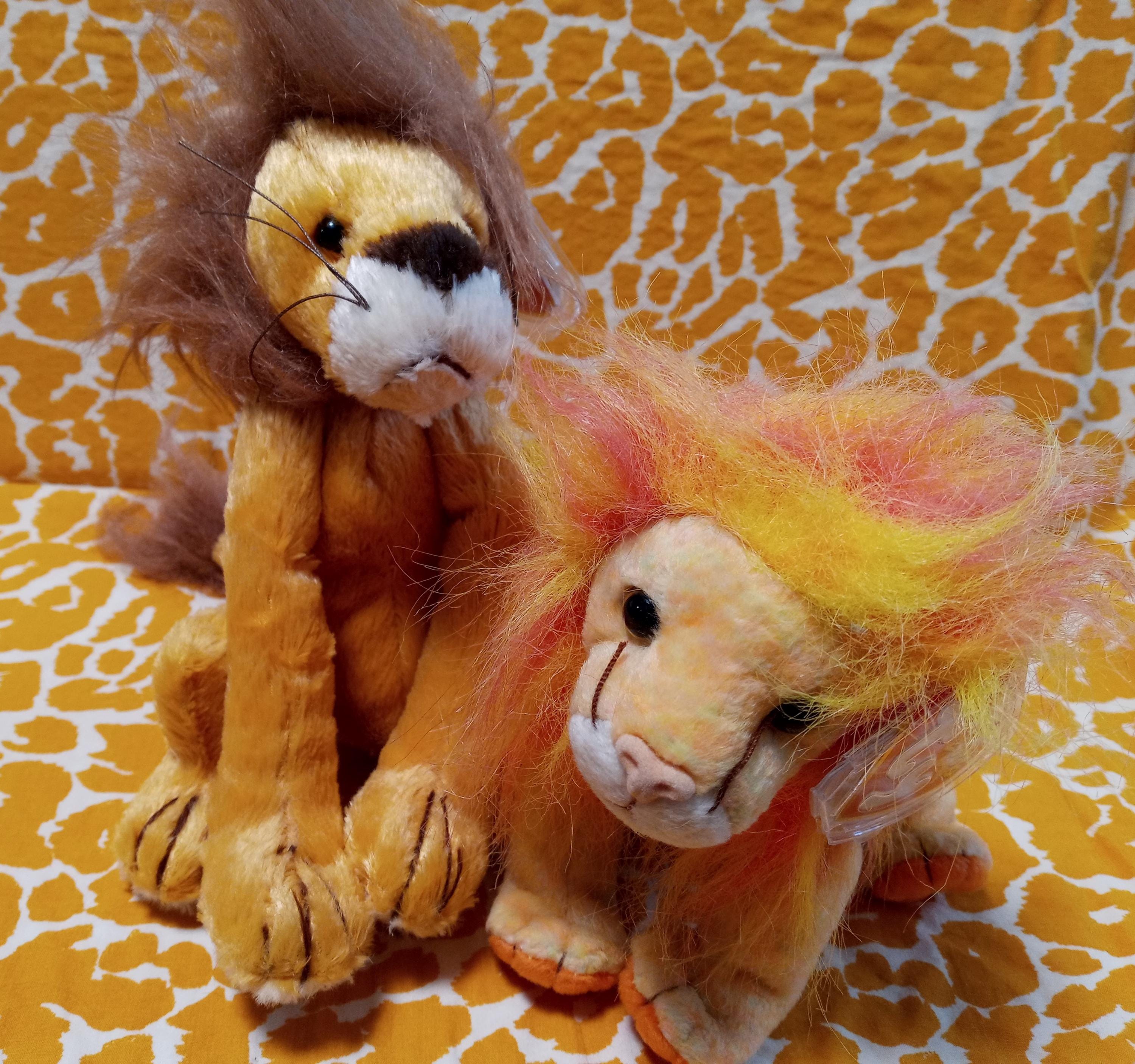 Floppy Lion Plush - Etsy