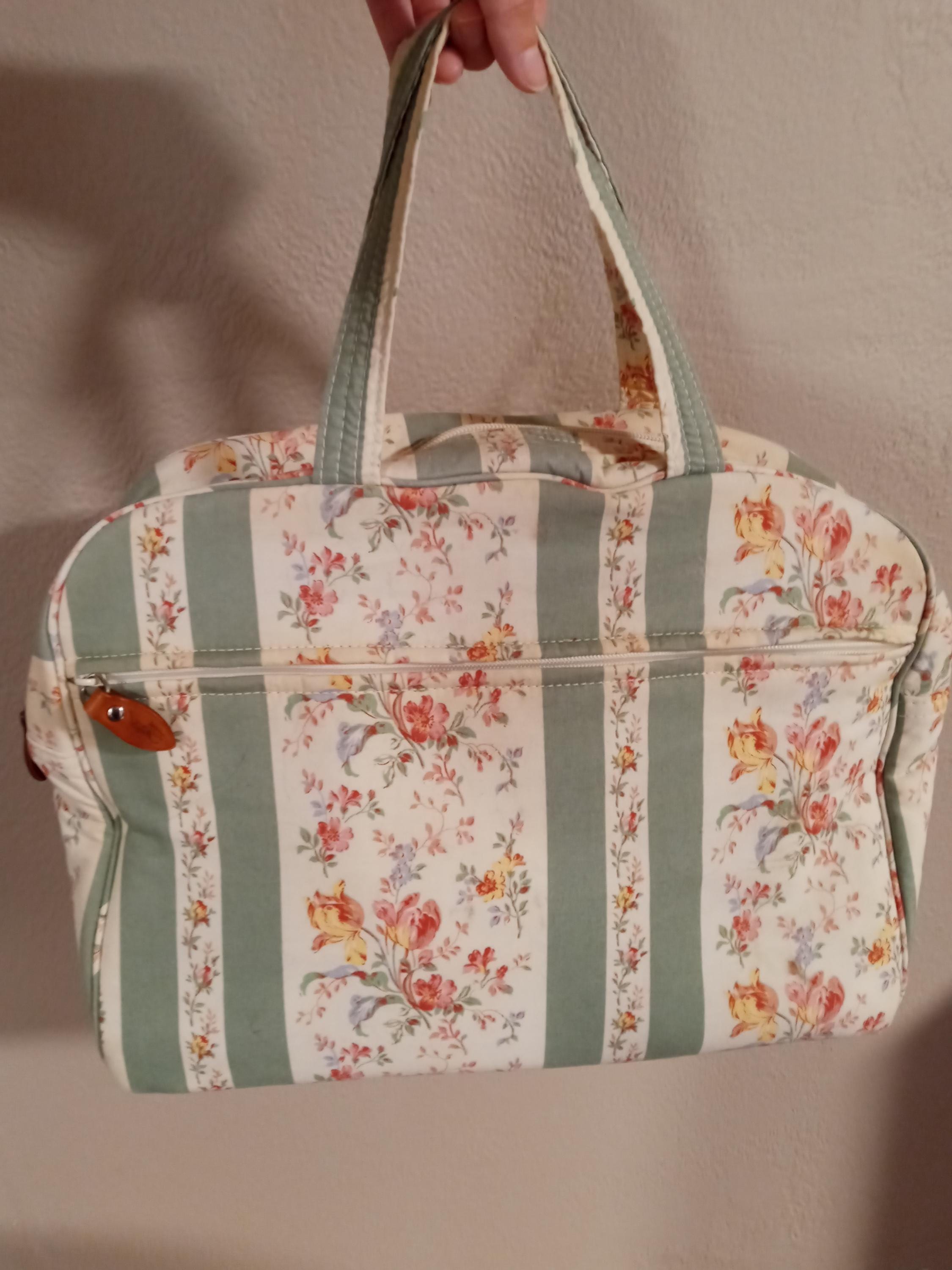 Vintage Ralph Lauren Floral Bag - Etsy