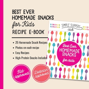 Gesunde Snack-Rezepte für Kinder E-Book: 19 süße & salzige Ideen (Sofortdownload)