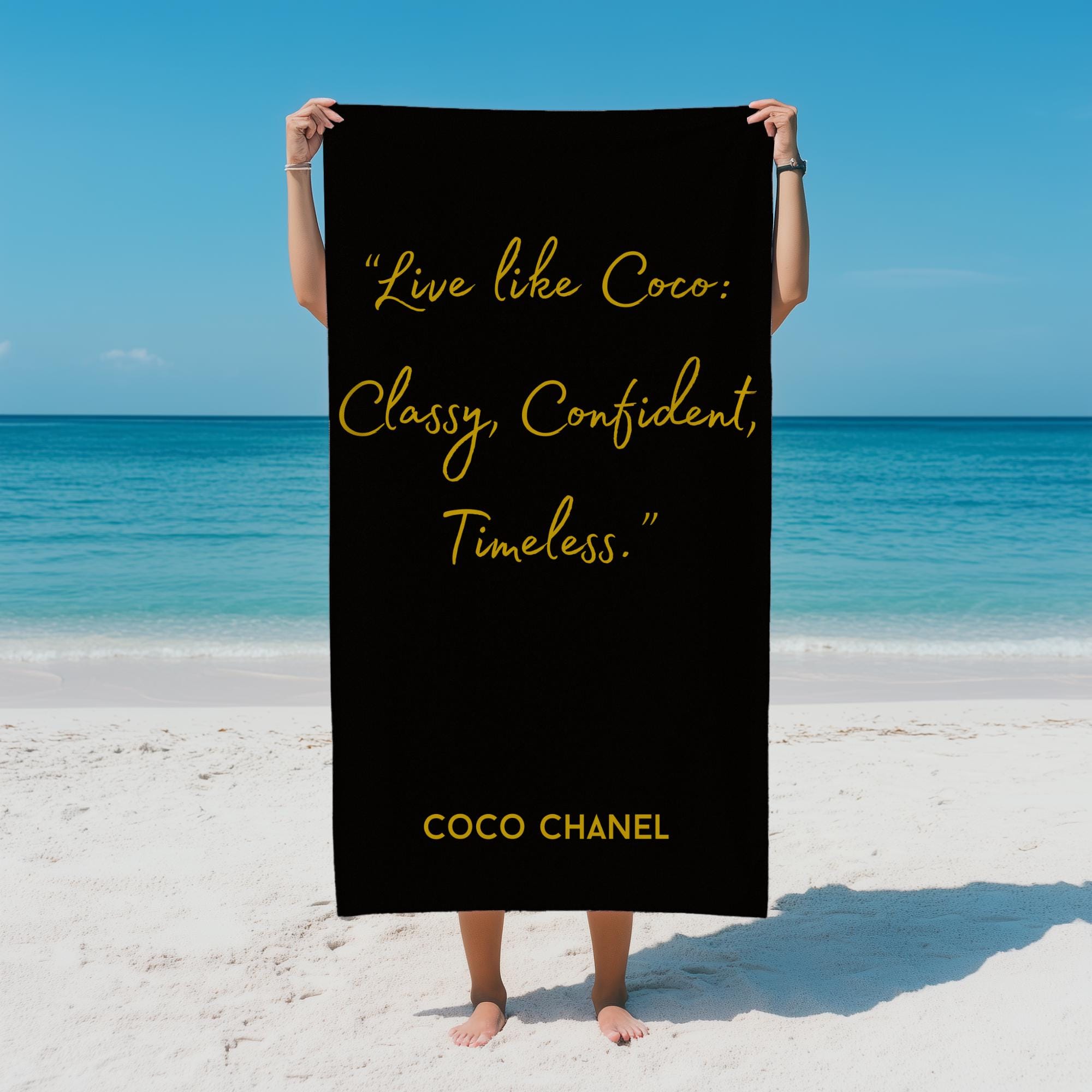 Chanel Beach Towel - Etsy