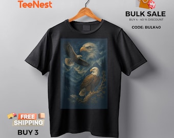 Koszulka w stylu vintage z motywem dzikiej przyrody, koszulka Comfort Colors Nature, koszulka Bear Wolf Deer Eagle Fox, koszulka Mountain Camping, koszulka Retro Hunter Gift Tee
