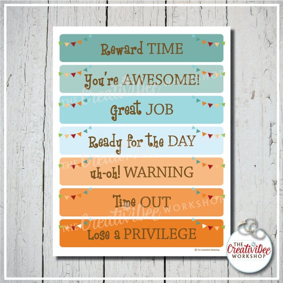 Children S Behavior Charts Printables