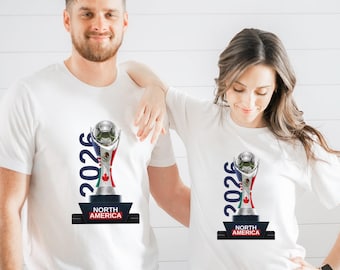 Football Family matching Canada Mexico USA Sport Tee, World Soccer 2026 Shirt, Soccer Fan Gift, Football Unisex T-Shirt,