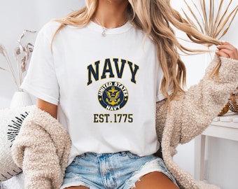 Vintage Late 80's, Early 90's US Navy T-shirt, Medium - Etsy