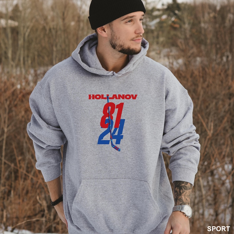 Team Hollanov Sweatshirt, Hockey Romance Hoodie, Unisex LGBT Hockey Fan Gift, Hudson Williams Connor Storrie Shirt, Heated Rivalry Inspired image 8