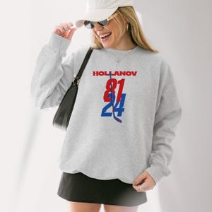 Team Hollanov Sweatshirt, Hockey Romance Hoodie, Unisex LGBT Hockey Fan Gift, Hudson Williams Connor Storrie Shirt, Heated Rivalry Inspired image 6