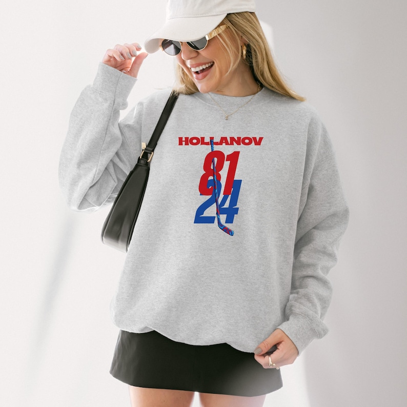 Team Hollanov Sweatshirt, Hockey Romance Hoodie, Unisex LGBT Hockey Fan Gift, Hudson Williams Connor Storrie Shirt, Heated Rivalry Inspired image 6