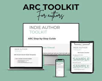 ARC Sign Up Form Management |  Reader Application | Author Newsletter | Social Media Template | Book Launch Planner | Reader Application