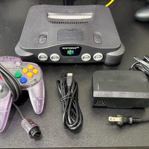 N64 Console with Retro Gem HDMI mod + 1 Controller