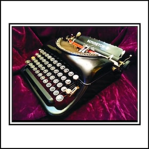 Remington 5 Typewriter Decor