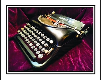 Remington 5 Typewriter Decor