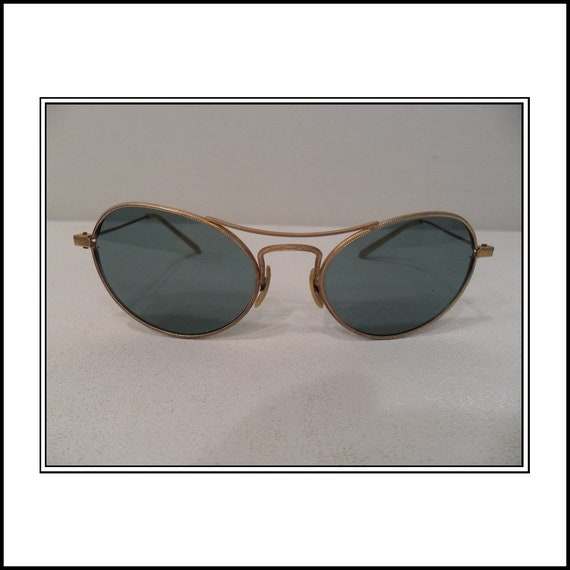 Green Sunglasses 1960s European