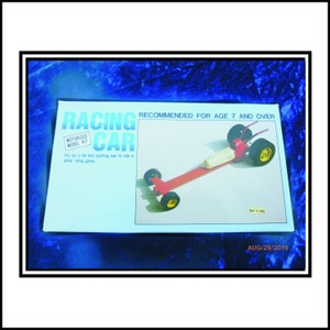 1970s Toy Electric Race Car New In Box Never Opened New Old Stock