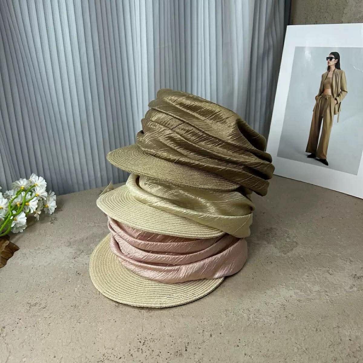 H&M hat with authentic Louis Vuitton ribbon Dark pink/bow Cap for kids | H&M US main image 2