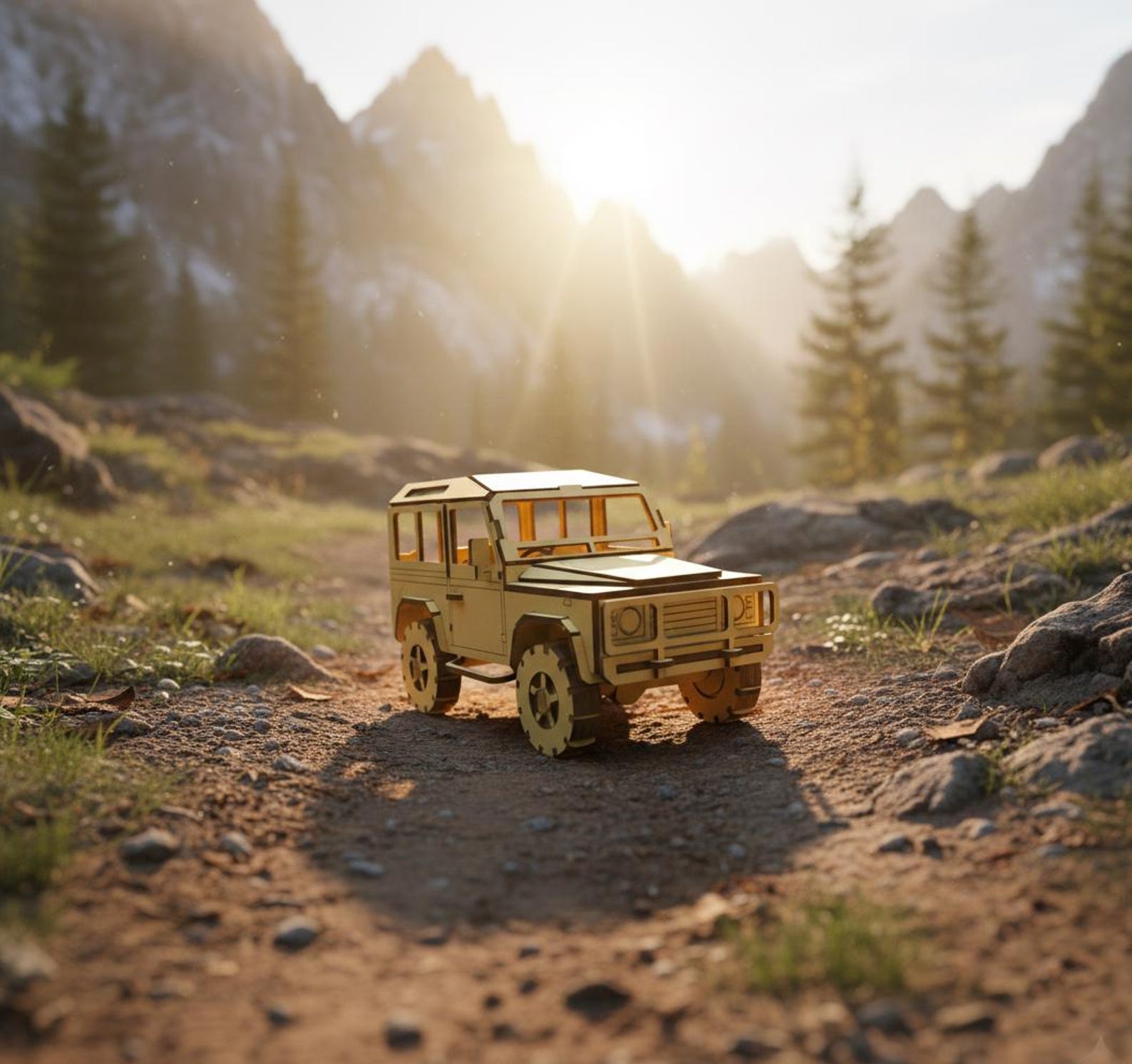 Range Rover Car Design Dxf File Land Rover Defender 3D Model Laser Cut File, Wooden Car SVG DXF ...