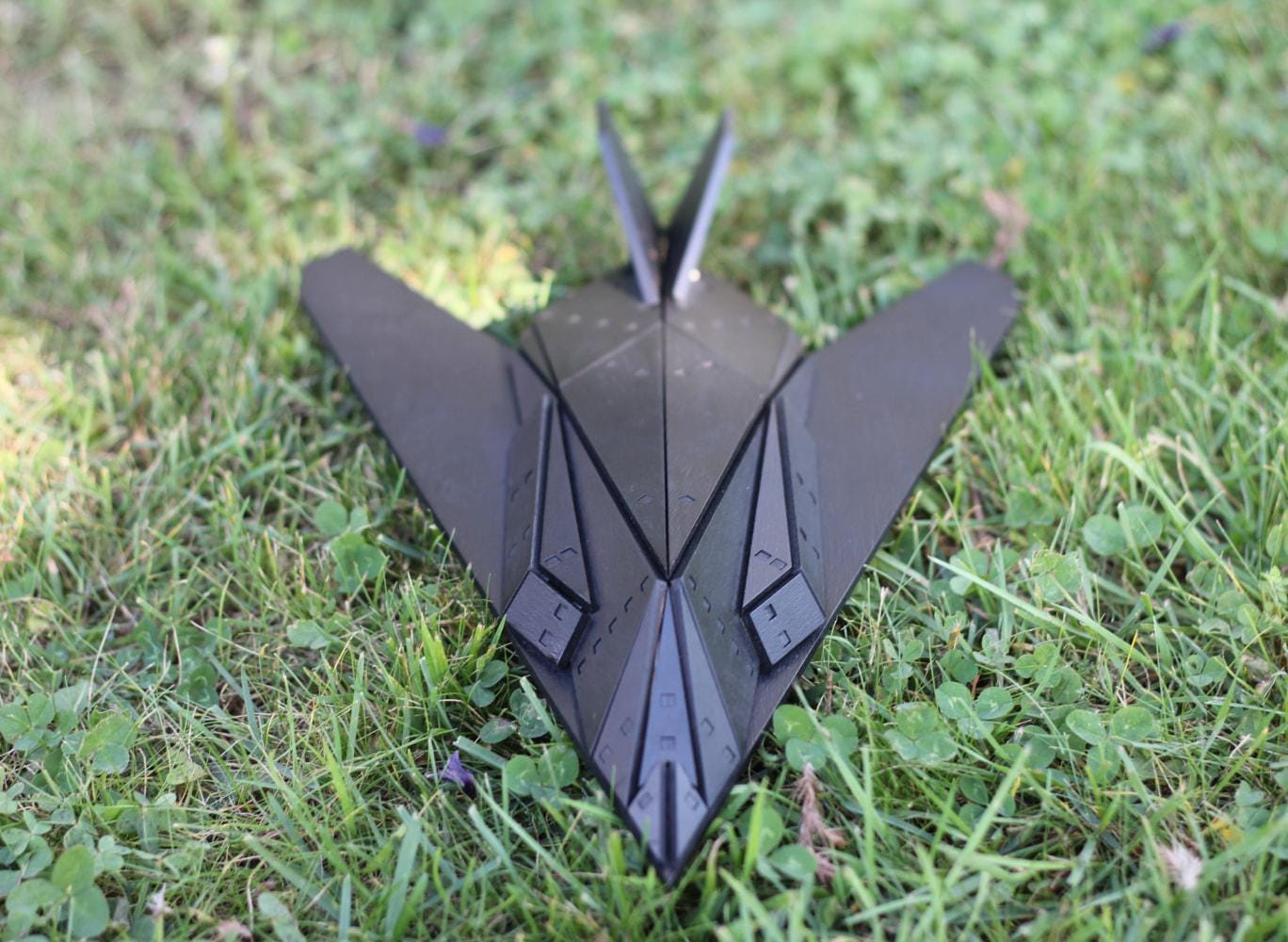 Lockheed F-117 Nighthawk Laser Cut File: 3D Wooden Model (digital ...