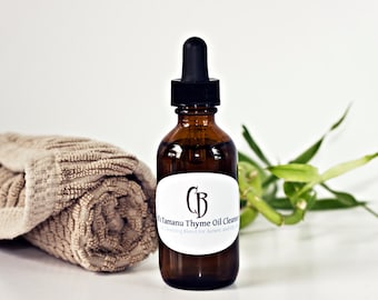 It's Tamanu Thyme Cleansing Oil, Face Oil Cleanser - Appropriate for Normal, Oily and Acne  Skin - 2 oz