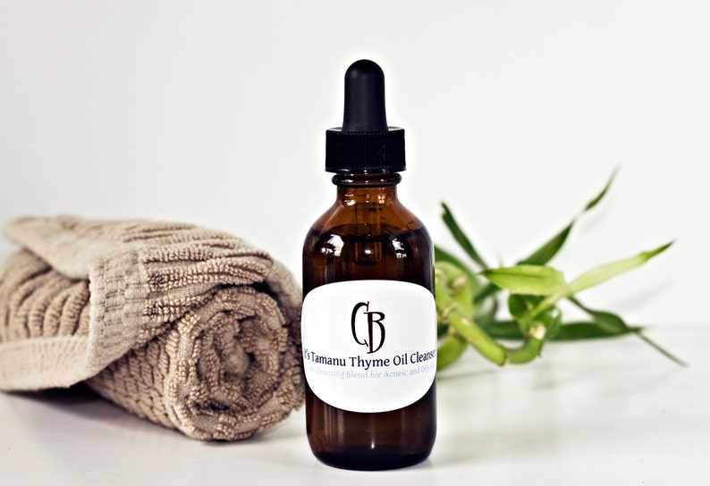 It's Tamanu Thyme Cleansing Oil, Face Oil Cleanser Appropriate for Normal, Oily and Acne Skin 2 oz image 1