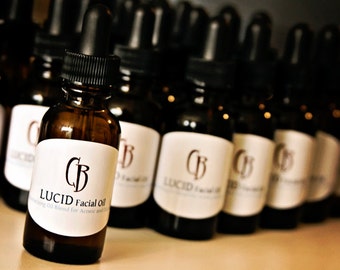 LUCID Facial Oil - Face Moisturizer with Acne and Oily Skin In Mind