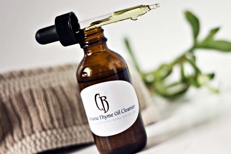 It's Tamanu Thyme Cleansing Oil, Face Oil Cleanser Appropriate for Normal, Oily and Acne Skin 2 oz Bild 3