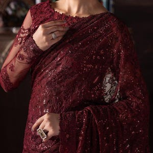 Bridal Lengha Choli – Red Lehenga Handmade Embroidered Festive Lengha Choli with Dupatta | Party Wear, Worldwide Free Shipment USA UK CA