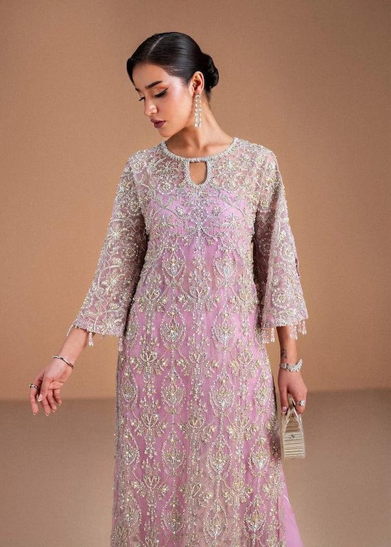 purple eid dress MS-1505D - Pakistani Eid Outfits