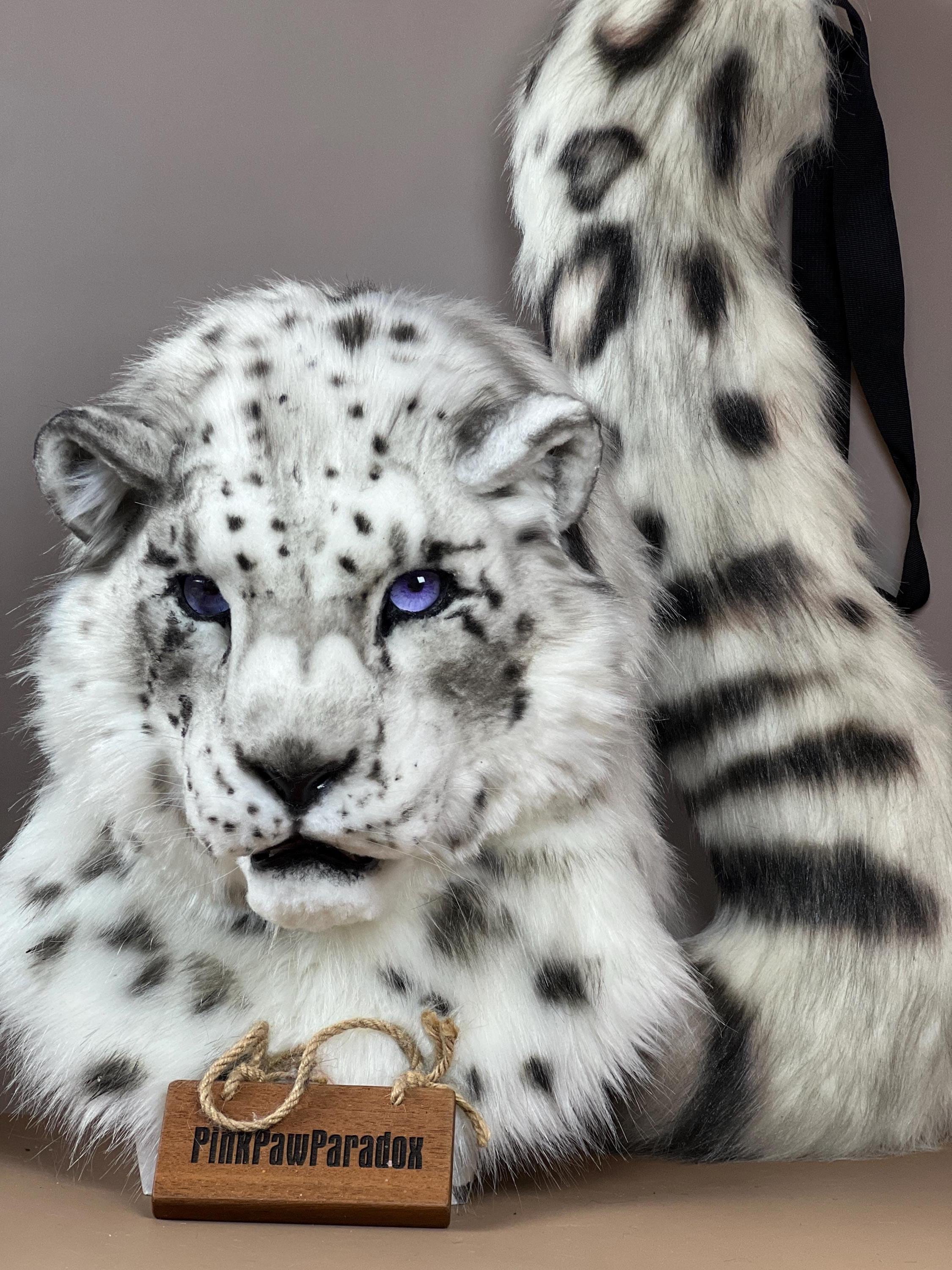 Snow leopard fursuit - Etsy 日本